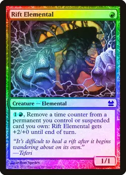 Rift Elemental FOIL Modern Masters NM Red Common MAGIC GATHERING CARD ABUGames - Image 1