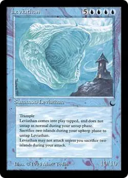 Magic MTG - Leviathan - The Dark - PLAYED - EN - Image 1