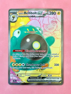 Ionos Bellibolt Ex 172/159 Journey Together Ultra Rare NM Pokemon TCG - Image 1