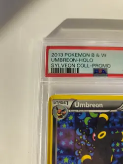 2013 POKEMON BLACK & WHITE PROMO #BW93 UMBREON-HOLO SYLVEON COLL-PROMO PSA 6 - Image 2