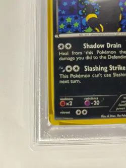 2013 POKEMON BLACK & WHITE PROMO #BW93 UMBREON-HOLO SYLVEON COLL-PROMO PSA 6 - Image 4