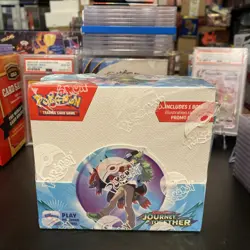 Pokemon TCG: Journey Together ENHANCED Factory Sealed Booster Box + Topper - Image 1