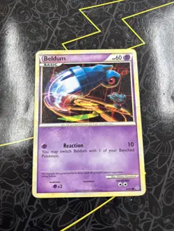 Beldum 44/95 Pokemon HG & SS Unleashed Common Non Holo D2 - Image 1