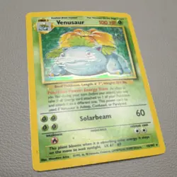 Pokemon Venusaur Base Set 15/102 Holo Rare 1999 Wizards 100 HP - Image 2