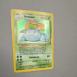Pokemon Venusaur Base Set 15/102 Holo Rare 1999 Wizards 100 HP - Image 3