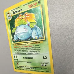 Pokemon Venusaur Base Set 15/102 Holo Rare 1999 Wizards 100 HP - Image 4