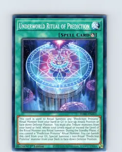 Yu-Gi-Oh TCG Underworld Ritual Of Prediction DABL-EN063 1st Edition Common NM - Image 1