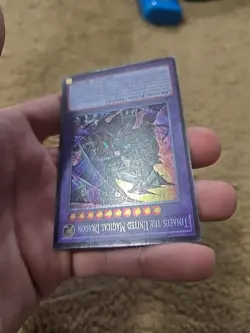 Timaeus The United Magical Dragon Collector Rare 1st MZMU-EN012 NM Yugioh - Image 3