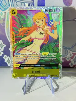 OP08-106 Nami SR One Piece Two Legends English Near Mint - Image 1