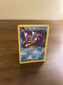 1998 Dark Gyarados Non-Holo Rare Pokemon TCG Card 25/82 NM - Image 2