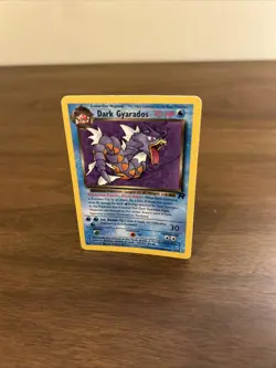 1998 Dark Gyarados Non-Holo Rare Pokemon TCG Card 25/82 NM - Image 3