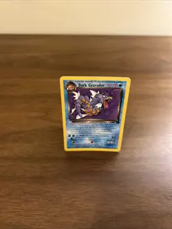 1998 Dark Gyarados Non-Holo Rare Pokemon TCG Card 25/82 NM - Image 4