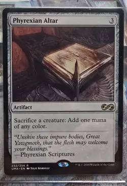 Phyrexian Altar, Magic The Gathering Card, Artifact, #232, NM++ - Image 1