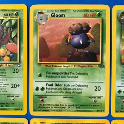 Gloom 36/111 6 Card Vintage LOT- Neo Genesis, Expedition, Team Rocket, Jungle - Image 3