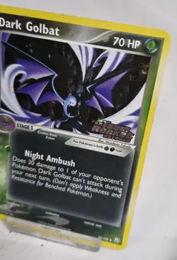 Dark Golbat Reverse Holo 34/109 Ex Team Rocket Returns Pokemon Card Stamped - Image 2