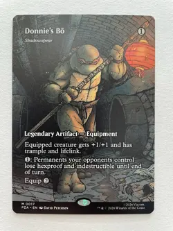 MTG Donnie's Bo - Shadowspear 0017 PZA - Image 1