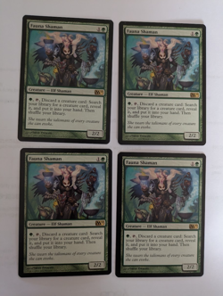 4 Fauna Shaman M11 MTG NM Free shipping with tracking - Image 1