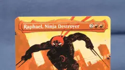 Raphael, Ninja Destroyer (Borderless) - 0218 - MTG TMT NM - Image 2