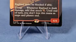 Raphael, Ninja Destroyer (Borderless) - 0218 - MTG TMT NM - Image 4