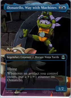 Donatello, Way with Machines (Borderless) Teenage Mutant Ninja Turtles Foil - Image 1