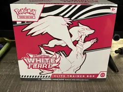 Pokemon TCG Scarlet & Violet White Flare Elite Trainer Box Factory Sealed ETB - Image 1
