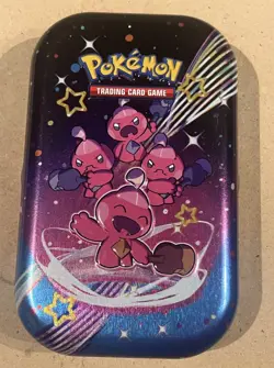 Pokemon Paldean Fates Tinkatink Mini Tin Empty Collectible TCG - Image 1