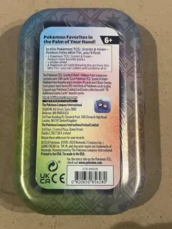 Pokemon Paldean Fates Tinkatink Mini Tin Empty Collectible TCG - Image 3