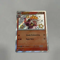 Shiny Skeledirge - Crocalor - Fuecoco - SVP 079 080 081 - Pokemon TCG Promo - Image 4