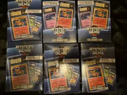 Pokemon TCG Mystery Gems Lot Of 6 Boxes ** NEW ** ** SEALED ! ** - Image 1