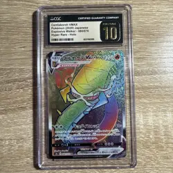 CGC 10 Pristine Centiskorch VMAX Rainbow 080/070 HR Explosive Walker Pokemon - Image 1
