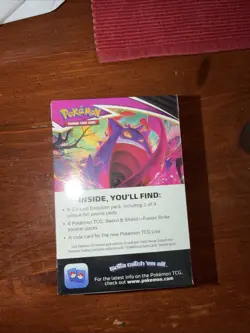 Fusion Strike Build and Battle Box Pokemon TCG Factory Sealed - Image 2