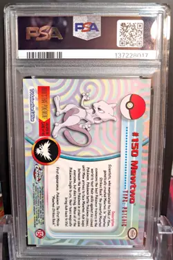 PSA 10 Topps Chrome Pokemon Mewtwo #150 - Image 4