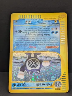 Poliwrath 024/165 Expedition Base Set Holo Rare Pokemon TCG Nintendo e-reader LP - Image 4