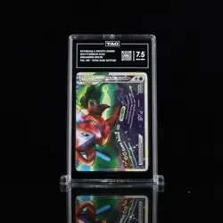 2010 POKEMON UNDAUNTED 89 & 90/90 RAYQUAZA & DEOXYS LEGEND TOP/BOTTOM TAG 7.5 NM - Image 4