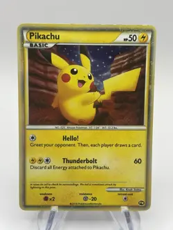 Pokemon TCG Pikachu (English) PW Pikachu World Collection Holo LP/MP+ - Image 1
