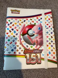 Pokemon TCG S&V 151 Binder Only - 151 promos and holos included!! - US Seller - Image 1