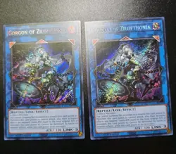 Yugioh! 1x Gorgon of Zilofthonia DUAD-EN050 - Secret Rare 1st Edition Near Mint - Image 1