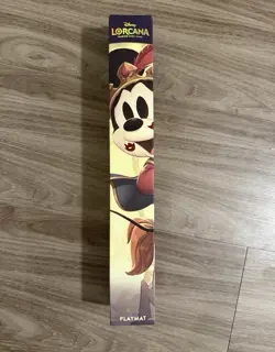 ✨ Disney Lorcana Park Exclusive - Iconic Mickey & Minnie Foil Playmat ✨ Sealed! - Image 1