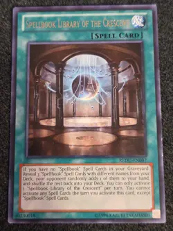 Spellbook Library Of The Crescent REDU-EN087 Yu-Gi-Oh! Card Light Play Unlimited - Image 1