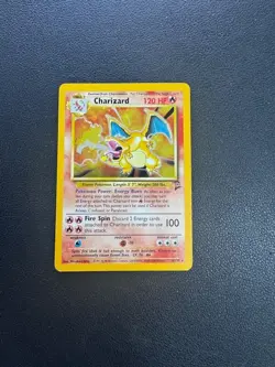 Pokemon Base Set 2 Charizard #4/130 Holo Card - Image 1