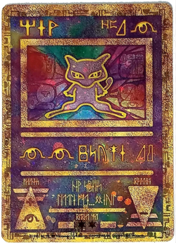 Ancient Mew SEALED Pokemon Unopened 2000 Movie Promo Holo Card - RARE Near Mint - Image 1
