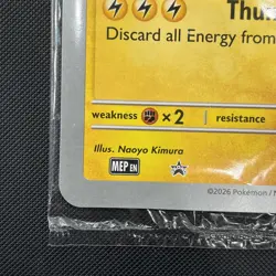 Pokemon TCG Pikachu At The Museum Promo Card - Sealed - Image 5