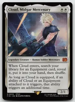 Cloud, Midgar Mercenary Final Fantasy Regular - Image 1