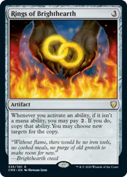 Mint/Near-Mint, English - 1 x MTG Rings of Brighthearth Commander Legends - Image 1