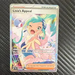Pokemon Lisia's Appeal 246/191 SV08: Surging Sparks Special Rare Holo - Image 1