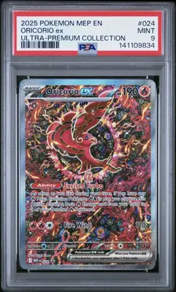 Oricorio EX 024 Mega Charizard X Ultra-premium Collection Pokemon PSA 9 - Image 1