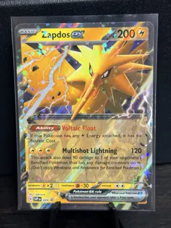 Zapdos ex 049 Sv: Scarlet & Violet Promo Cards Holo English Pokemon TCG - Image 1