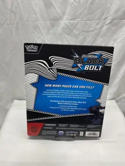 Pokemon TCG: Scarlet & Violet Black Bolt - Binder Collection Sealed New - Image 2