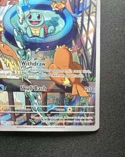 Pokemon: Squirtle Illustration Rare 148/142 Stellar Crown - Image 3