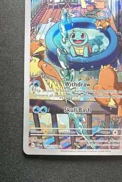 Pokemon: Squirtle Illustration Rare 148/142 Stellar Crown - Image 4